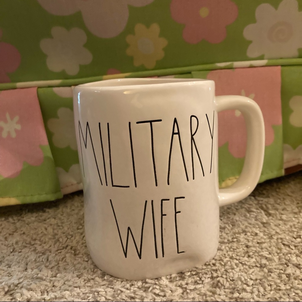 Rae Dunn Military Wife Coffee Mug